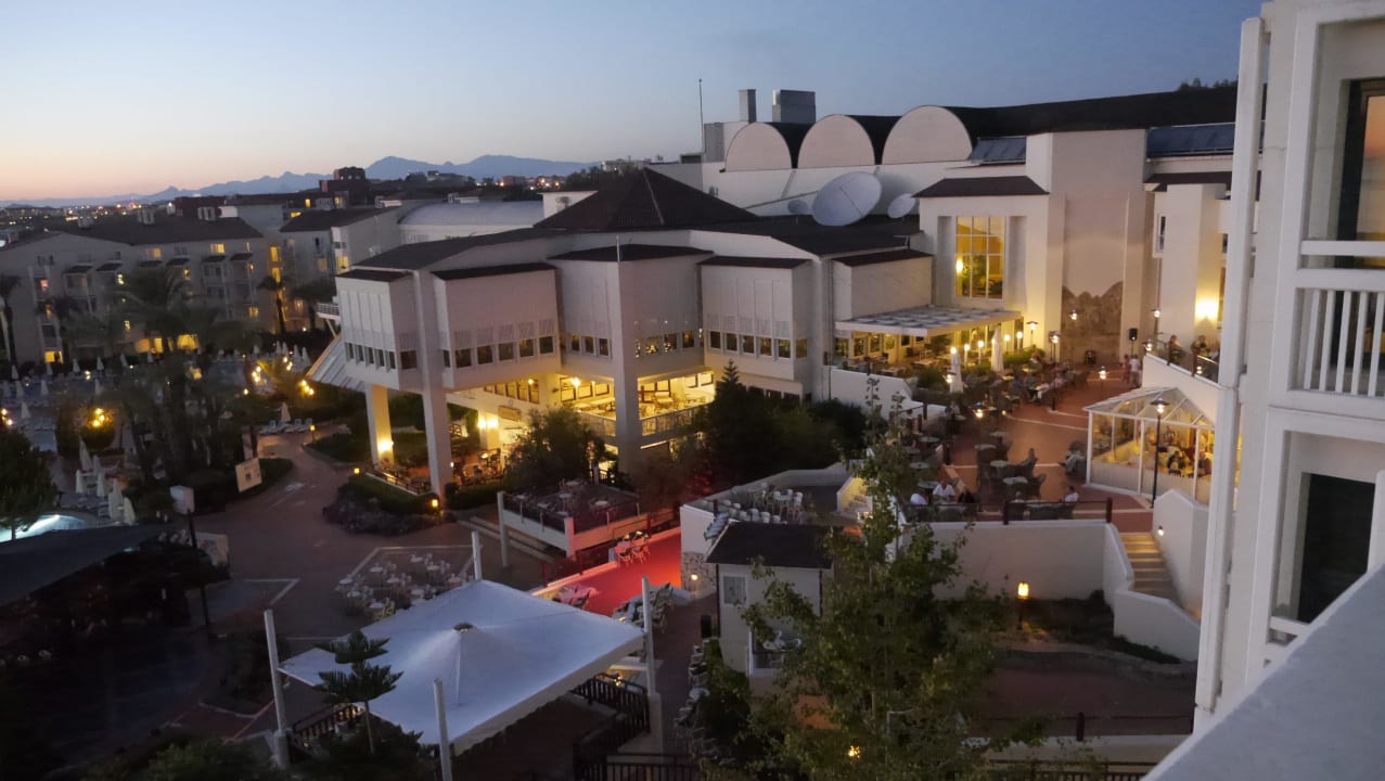 Ausblick von unserem Balkon PALOMA Perissia