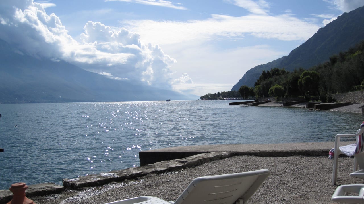 Blick auf den Gardasee Hotel Astor