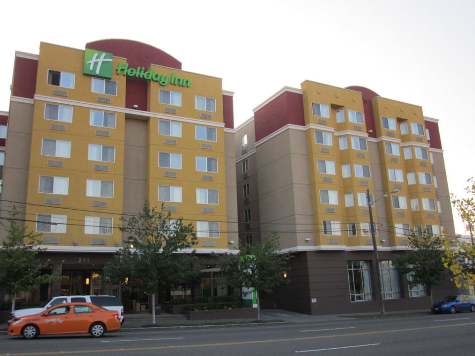 Der Haupteingang Holiday Inn Hotel Seattle Center