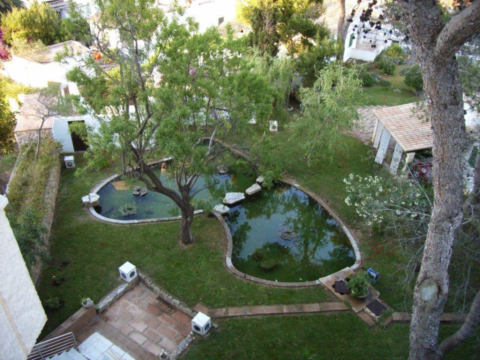 Blick vom Balkon, Serrano Palace Hotel Serrano Palace