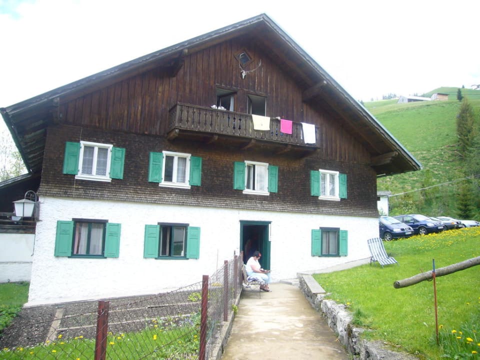Hausfront Ferienhaus Bergfried