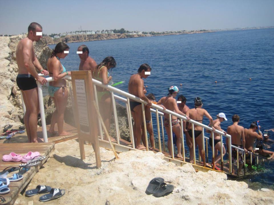 Strandeinstieg Stosszeit The Grand Hotel Sharm El Sheikh