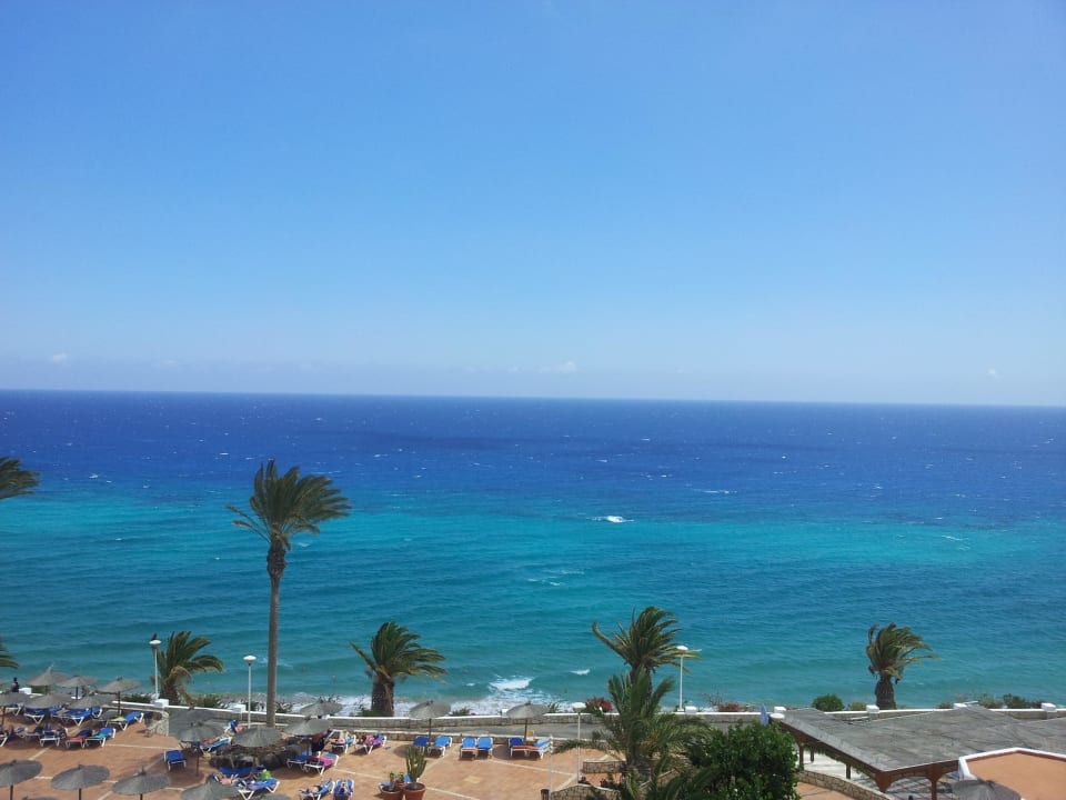 Ausblick von der Receptionsterrasse SBH Club Paraiso Playa