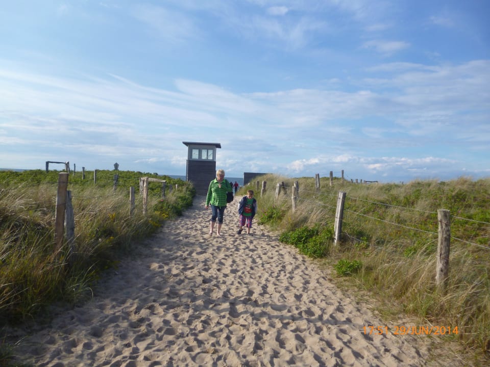 Strandweg Nr. 2, ein Stück muss man schon laufen Ferienwohnungen Ferienpark Weissenhäuser Strand