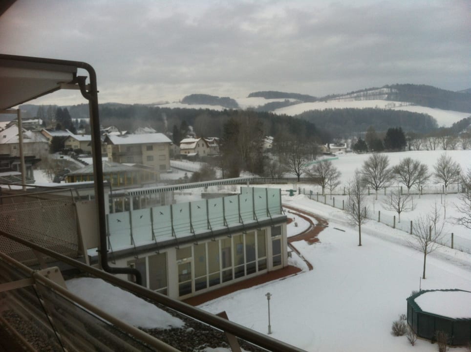 Ausblick vom Balkon  Vivea Hotel Bad Schönau - Zur Quelle