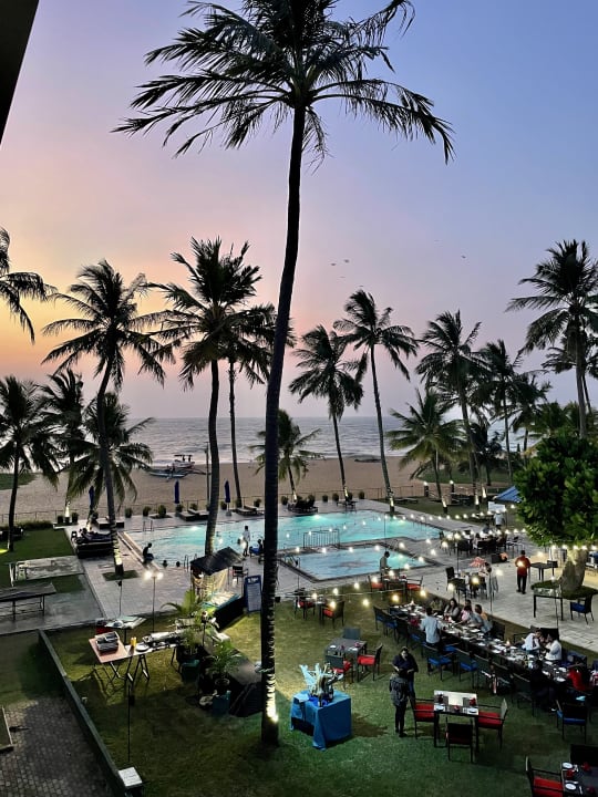 Ausblick Hotel Camelot Beach