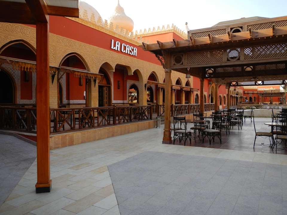 Innenbereich mit Restaurant Pickalbatros Alf Leila Wa Leila Resort - Neverland Hurghada