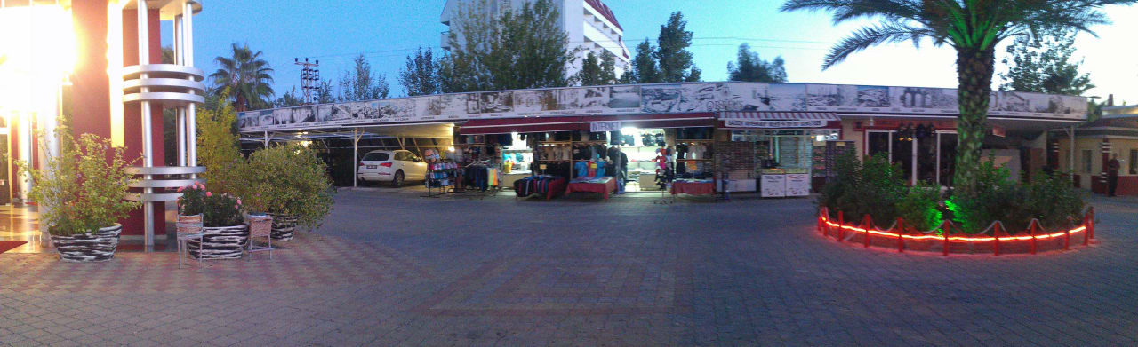 Eingangsbereich Hotel Orfeus Park