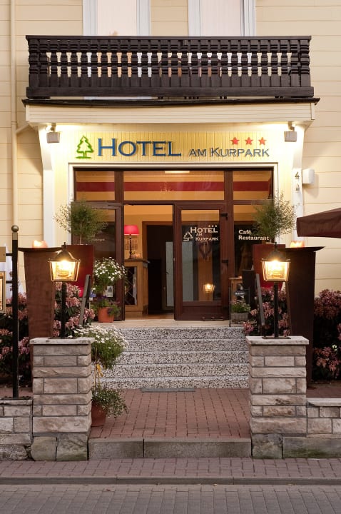 Außenansicht Hotel Am Kurpark
