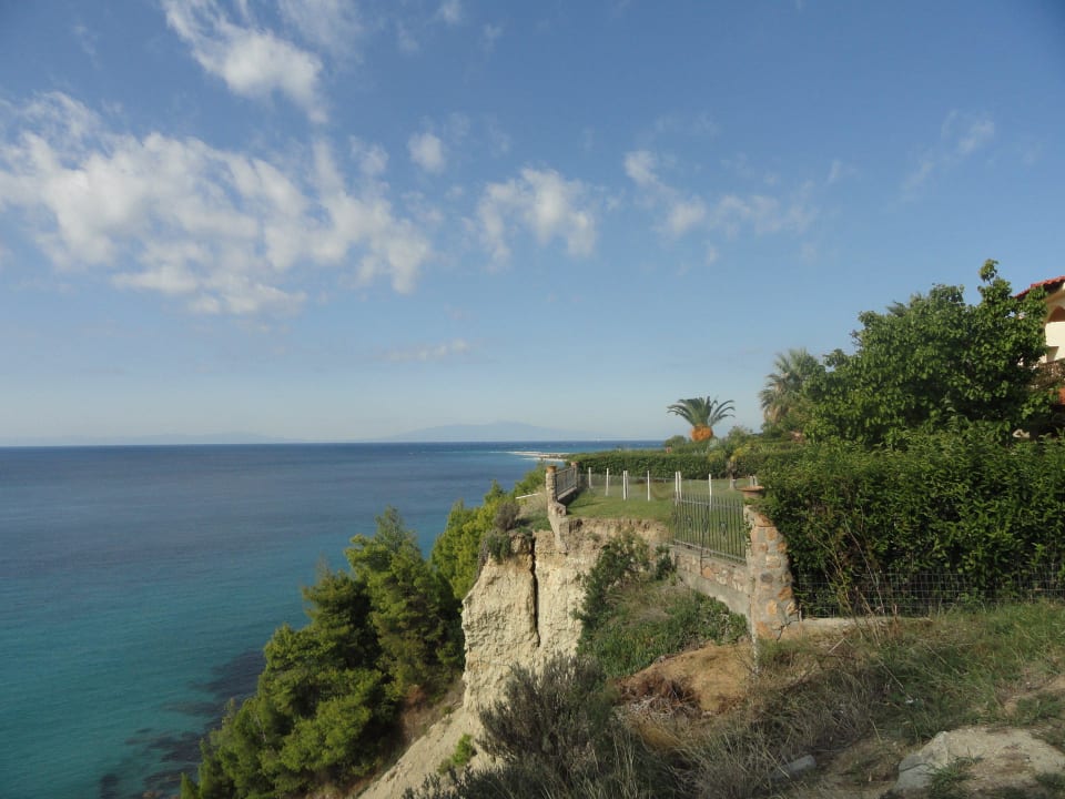 Vor dem Hotel - Ausblick Hotel Thea Beach