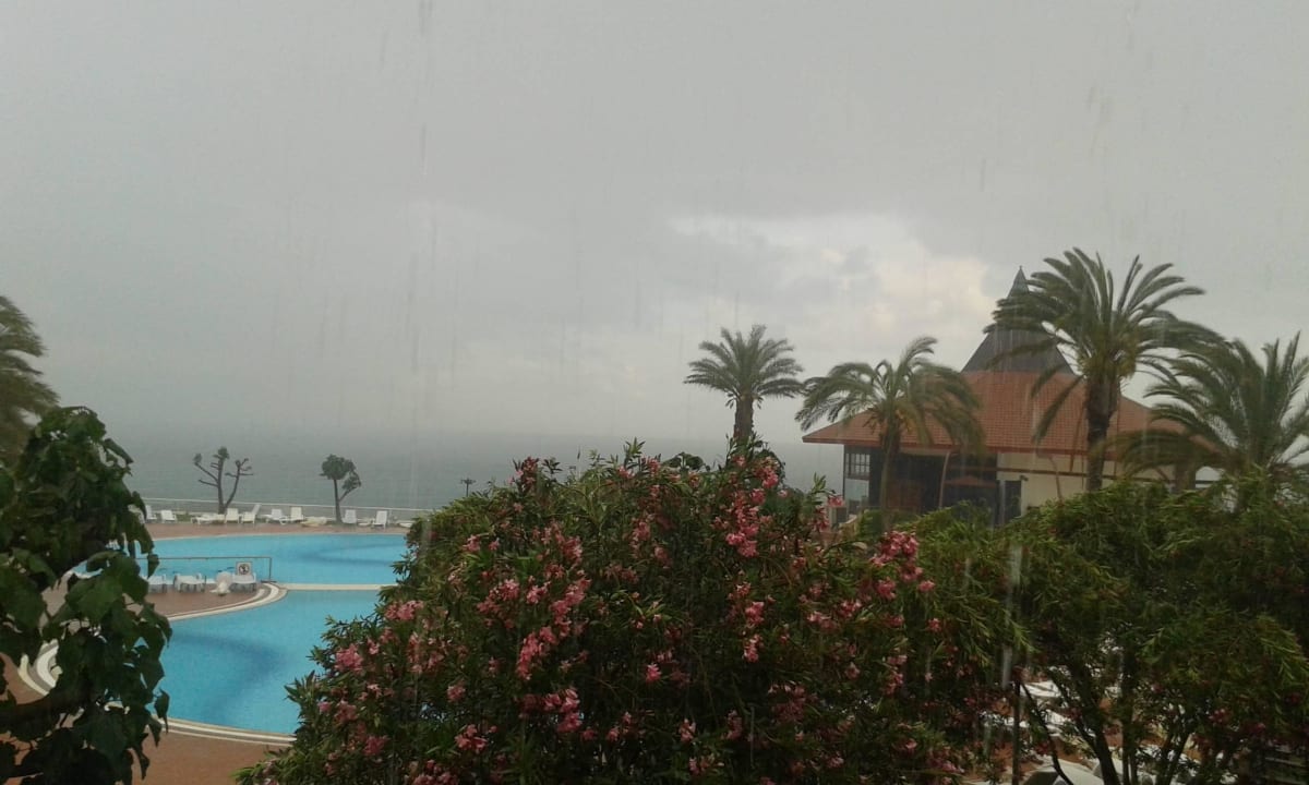 Regen ohne Ende Salamis Bay Conti Resort Hotel & Casino