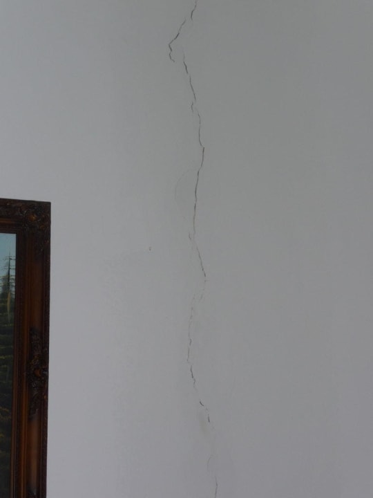 Riß in der Wand Hatipoglu Beach Hotel