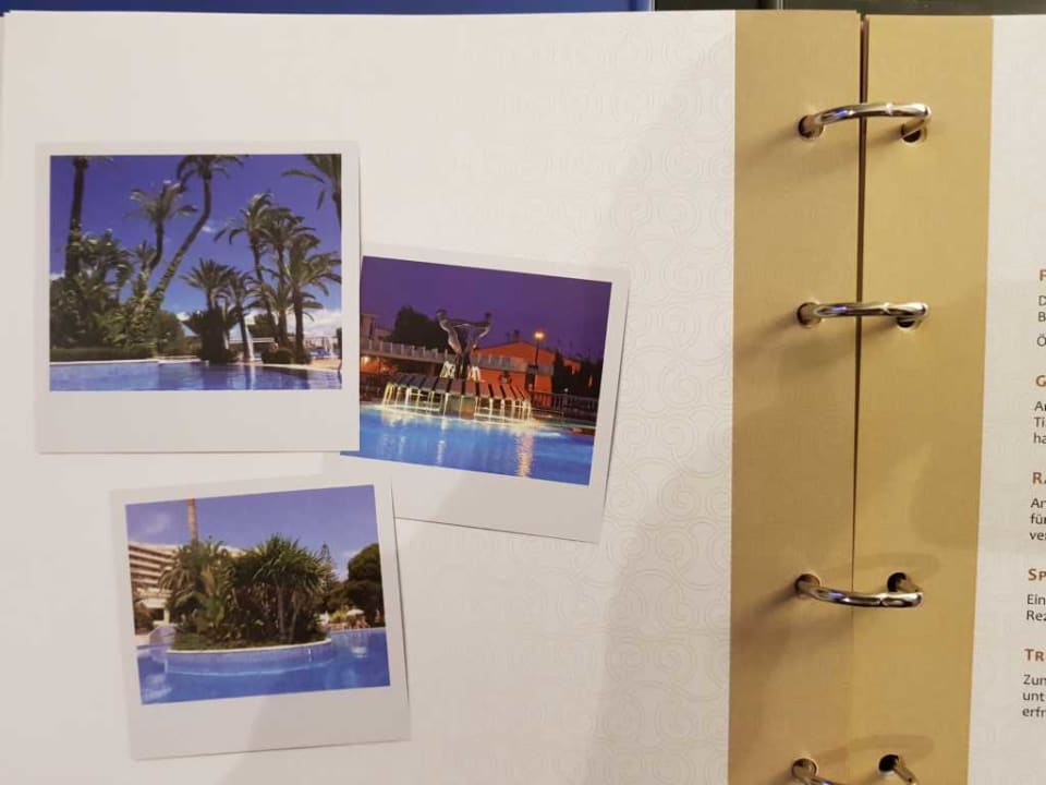 Die Zimmermappe  GPRO Valparaiso Palace & Spa