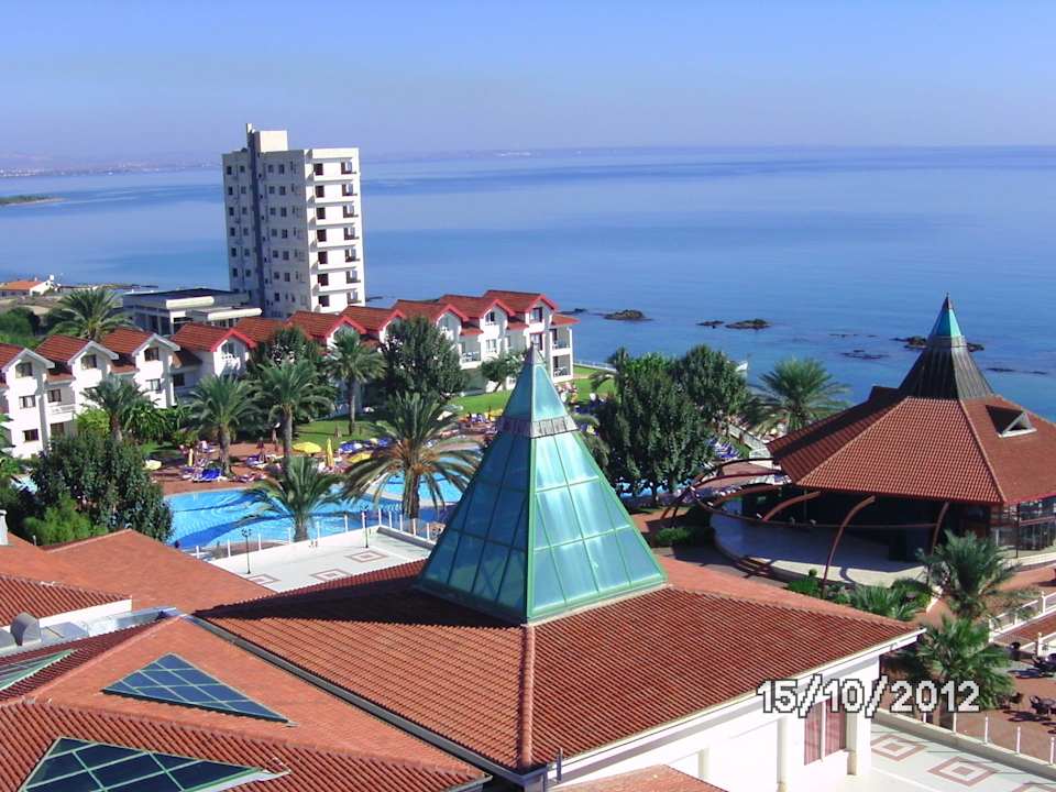 Blick vom Balkon Salamis Bay Conti Resort Hotel & Casino