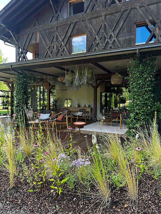 Außenansicht Apfelhotel - Torgglerhof (Saltaus)