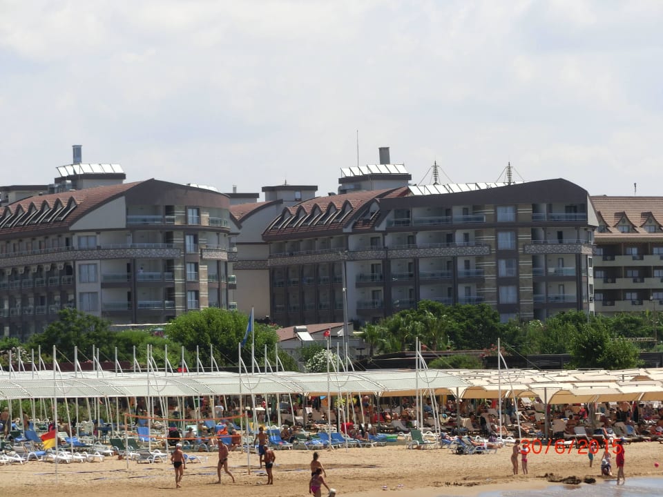 Vom Strand aus Seamelia Beach Resort