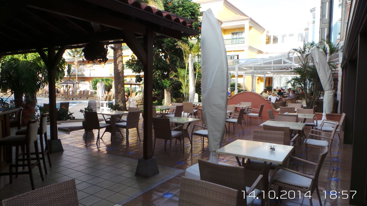 Außenansicht des Barbereiches Hotel Riu Garoe