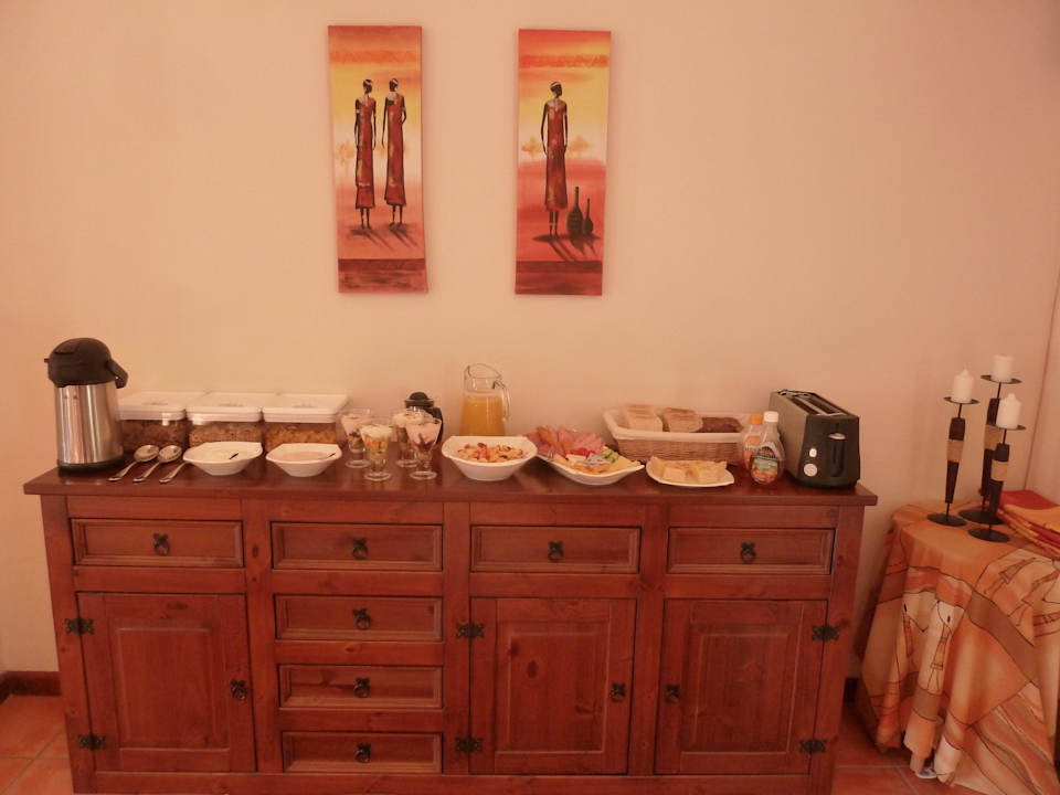 Das kalte Buffet AmaKhosi Guesthouse