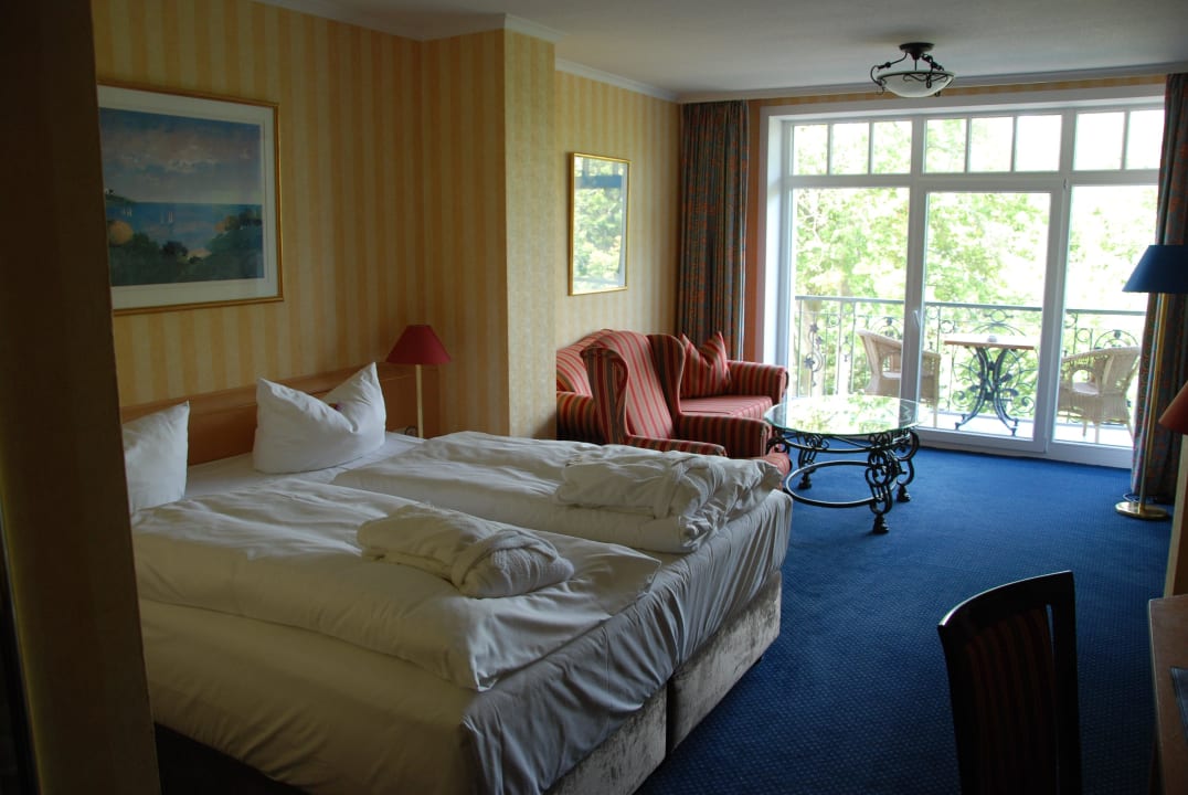 Balkonzimmer nach vorne Europa Hotel Kühlungsborn