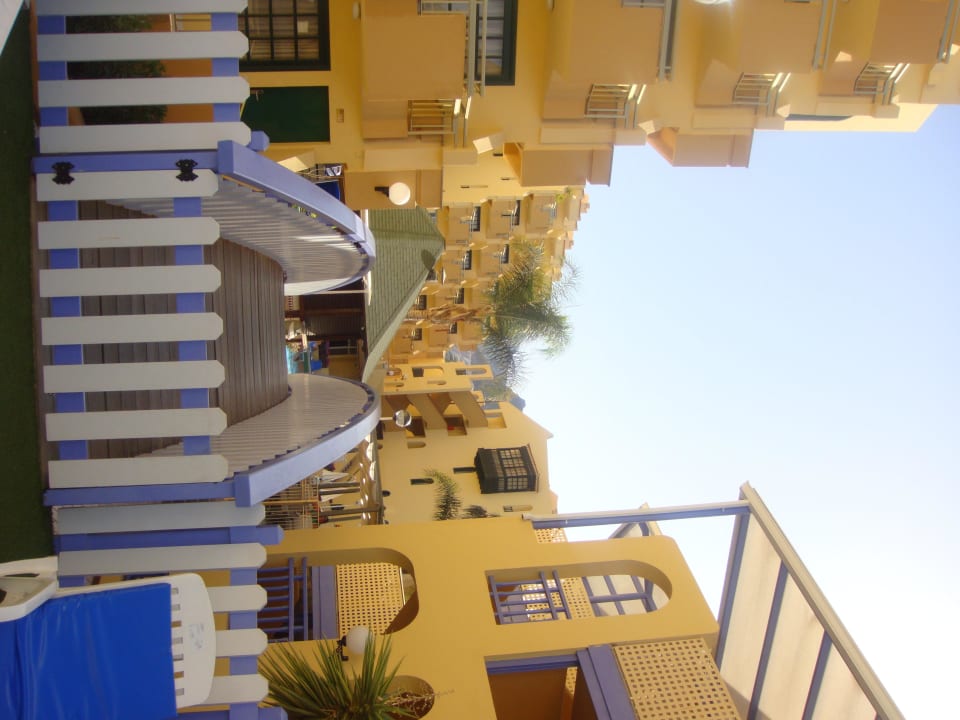 Übergangsbrücke zum Kinderpool Playa Olid Suites & Apartments