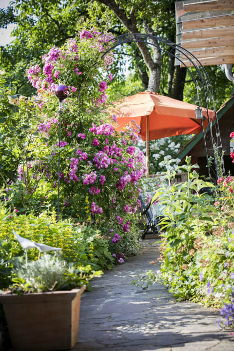 Gartenanlage Hotel Altes Gehöft am Lormanberg