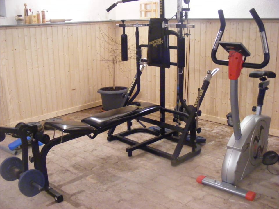 Kleiner Fitnessraum Ferienwohnung Hoff