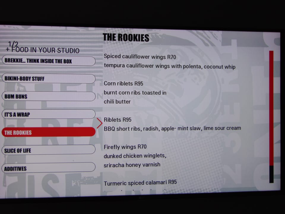 Gastro Radisson RED Cape Town