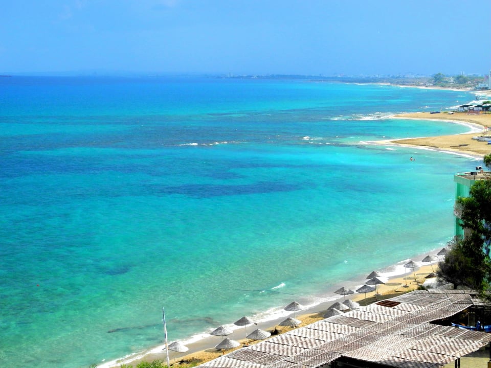 Ausblick vom Balkon Salamis Bay Conti Resort Hotel & Casino