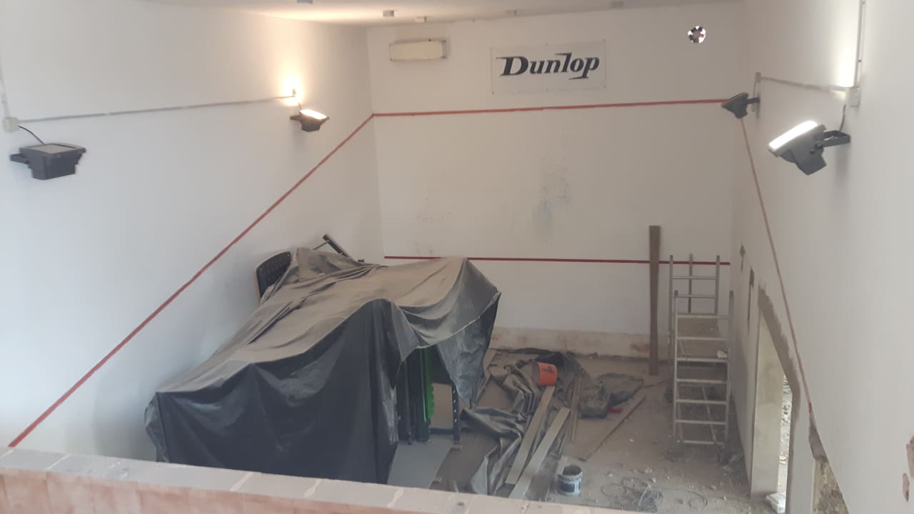 Renovierung Fitnessraum 4. Mai 2018 Aldiana Club Fuerteventura