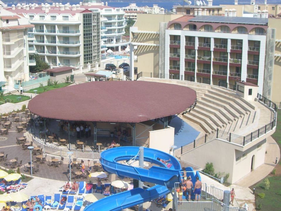 Amphitheater und 2. Poolbar Green Nature Resort & Spa