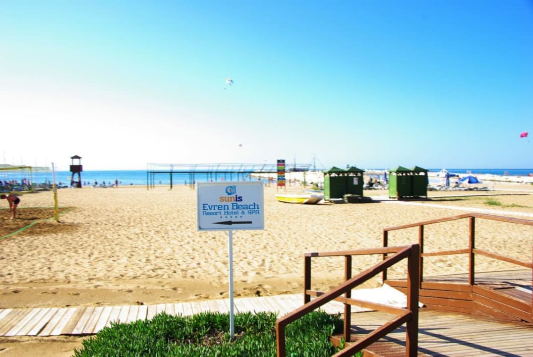 Am 25.10.2012 Sunis Evren Beach Resort Hotel & Spa