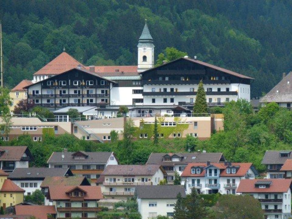 Blick auf Bodenmais Riederin Hotel & Chalets