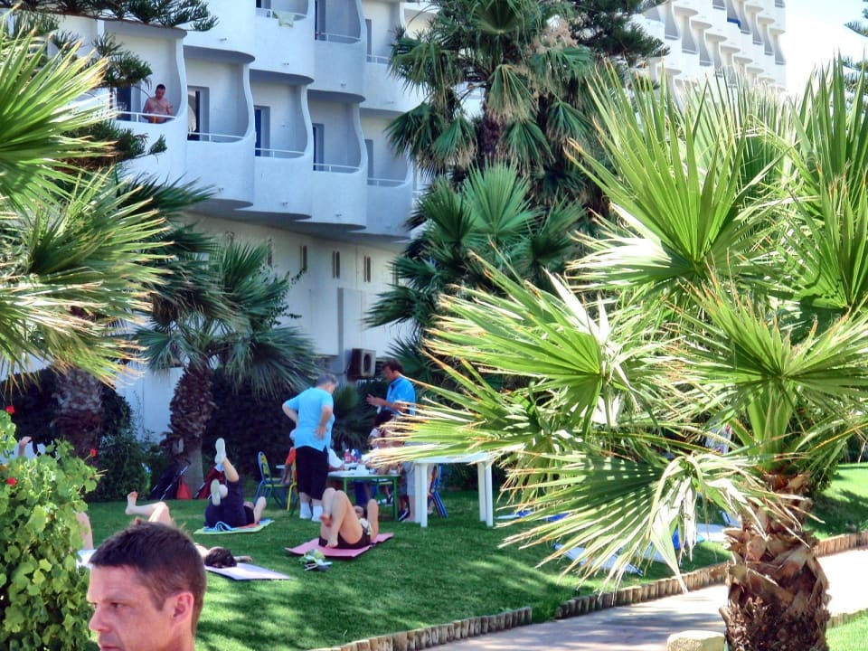 Teil der Kinderbeschäftigung durch den Kidsclub Sahara Beach Aquapark & Resort