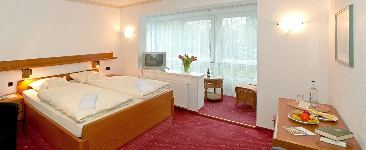Doppelzimmer-Komfort mit Wintergarten Hotel Zum Goldenen Hirsch