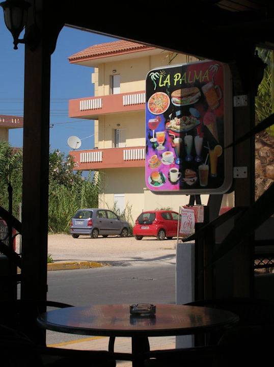 Blick von der Cafeteria Hotel La Palma