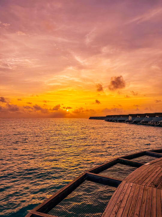 Ausblick Centara Ras Fushi Resort & Spa Maldives