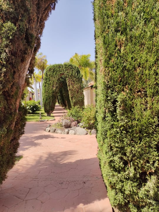Gartenanlage allsun Hotel Esplendido