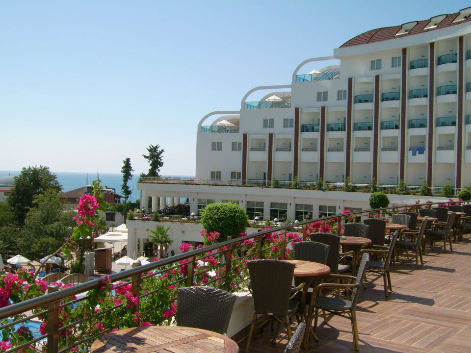 Blick von der Terrasse Side Prenses Resort & Spa