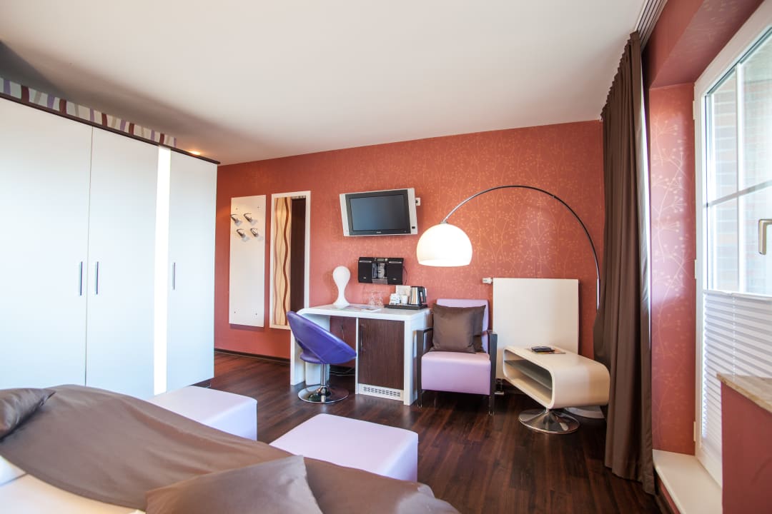 Zimmer Hotel garni Retro Design