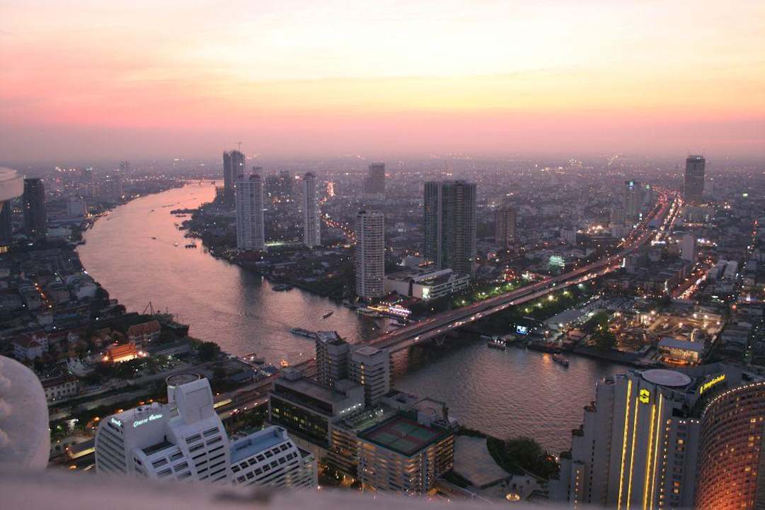 Blick vom Balkon Hotel Lebua At State Tower