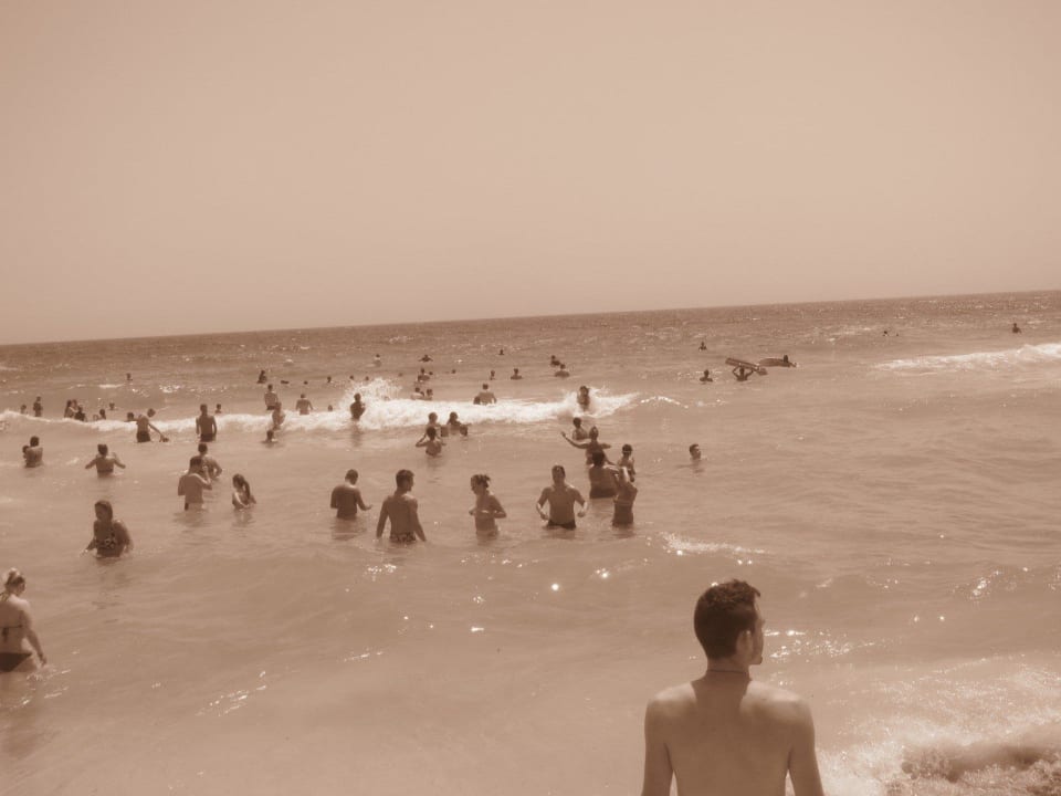 Strand, flach abfallend Hotel Club Cala Romani