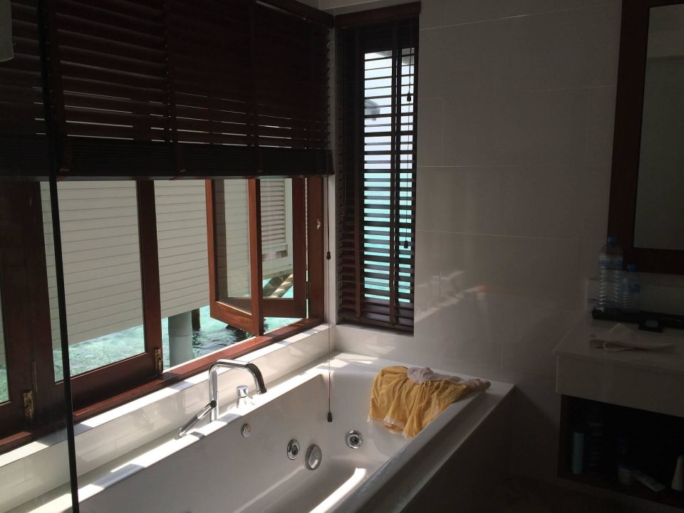 Wasser Villa Bad Summer Island Maldives