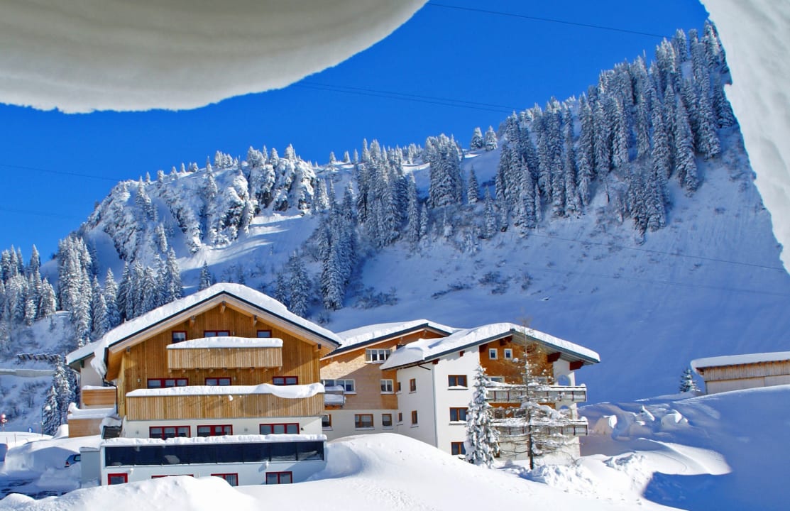 Außenansicht Appartements Haus Rothorn