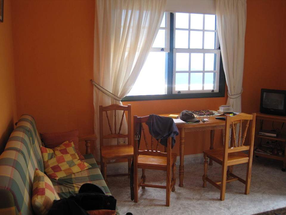 Wohnzimmer/Küche Apartments La Rivera II