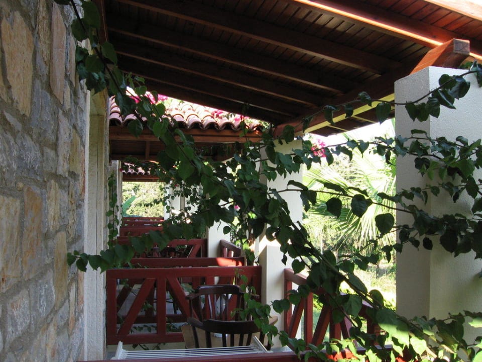 Blick vom Balkon Tiana Beach Resort