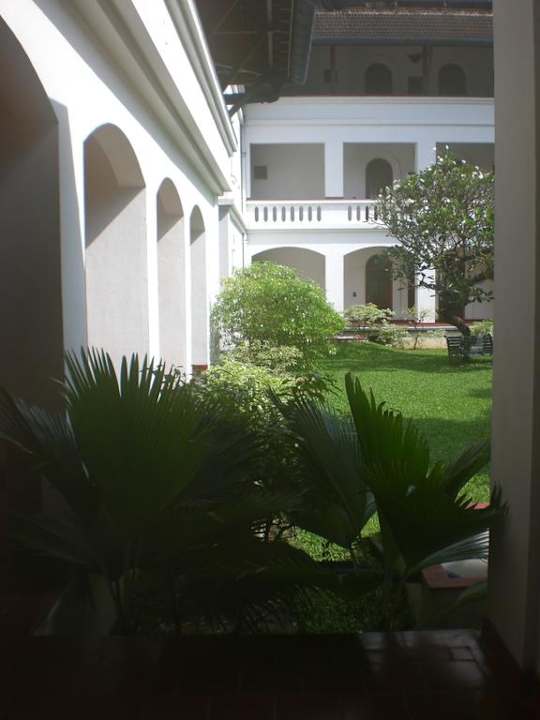 Innenhof Hotel Brunton Boat Yard