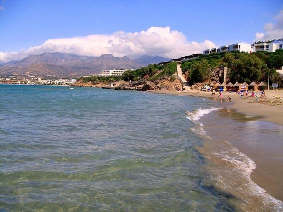 Blick auf die Ortschaft Atlantica Mikri Poli Crete