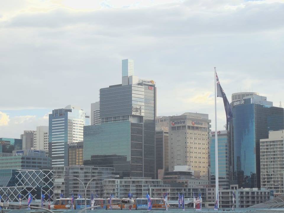 Vom Hotel aus gesehen Hotel Ibis Darling Harbour