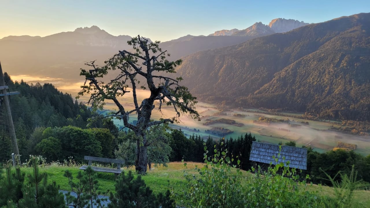 Ausblick Almferienhaus Binter