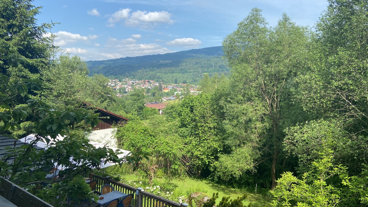 Ausblick Gästehaus Falkenau